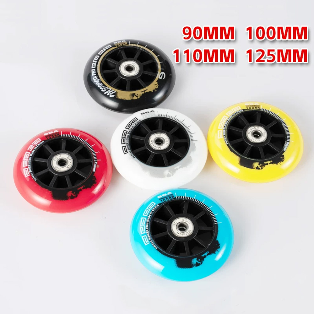 Roller Skate Inline - 85A Speed Skate Wheels 90/100/110/125mm Durable
