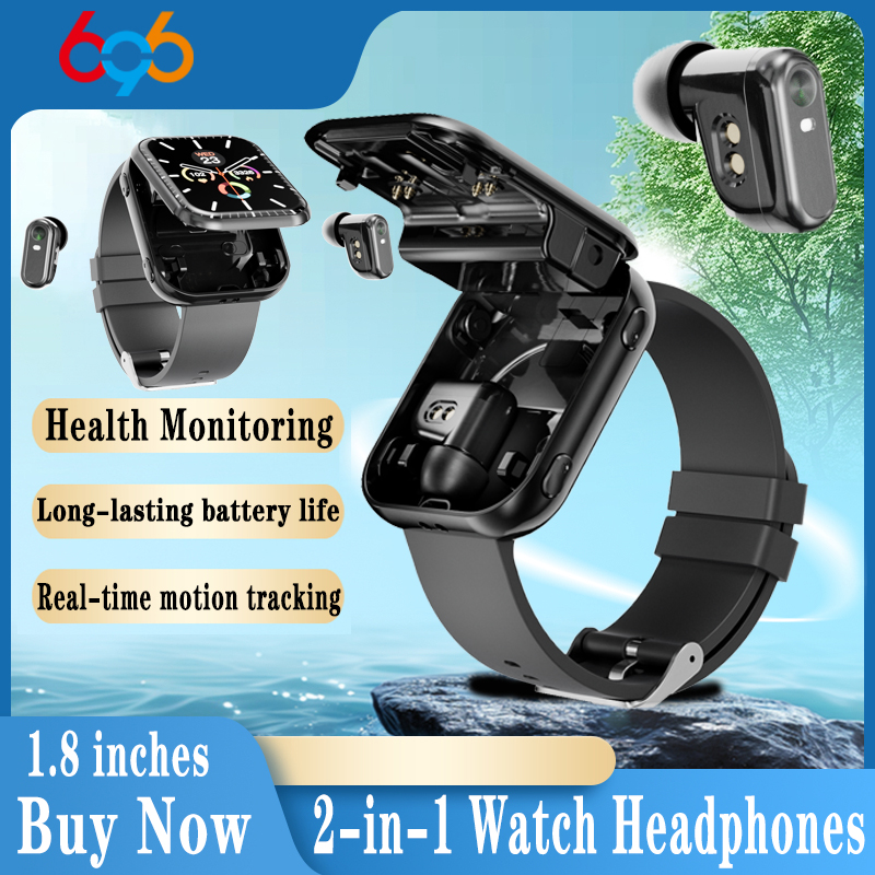 Sports Equipment In French - Waterproof Smartwatch 2 En 1 Equipped