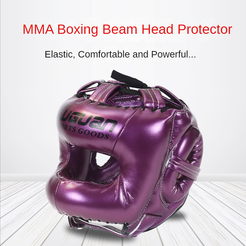 Sports Equipment Manufacturers - PU Boxing Head Protection Adult Fitness