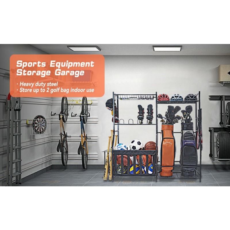 Garage sports equipment storag - огляд і ціна Sports Equipment Garage Storage