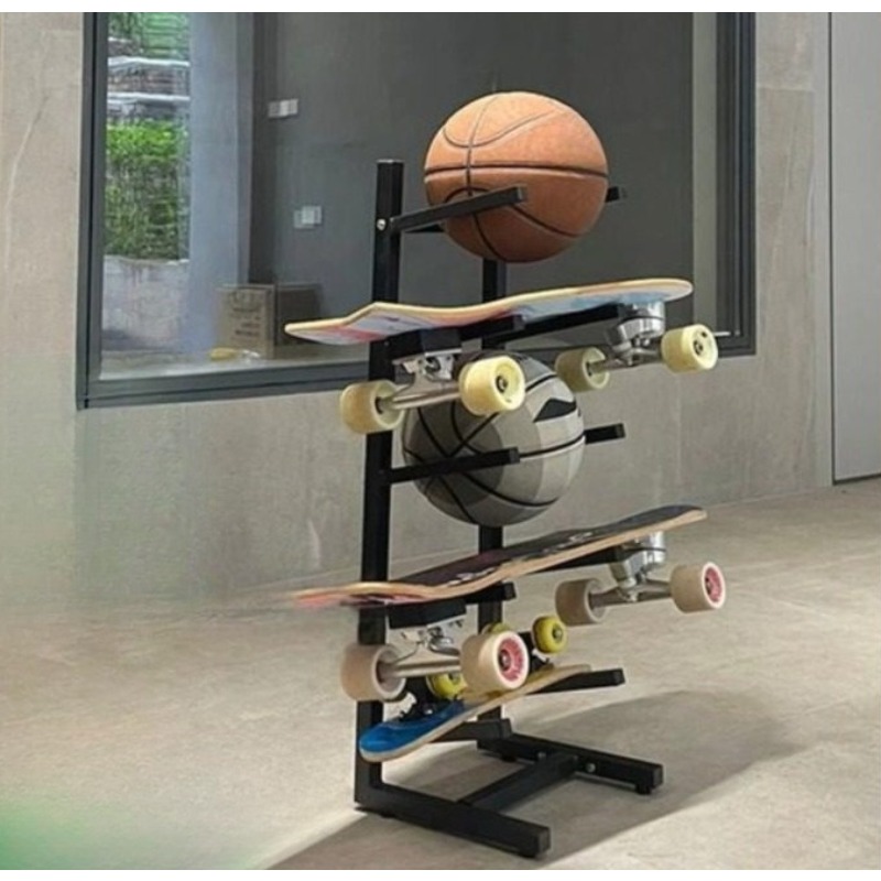 Skateboard Equipment Rack Inte - огляд і ціна Sports Equipment Football