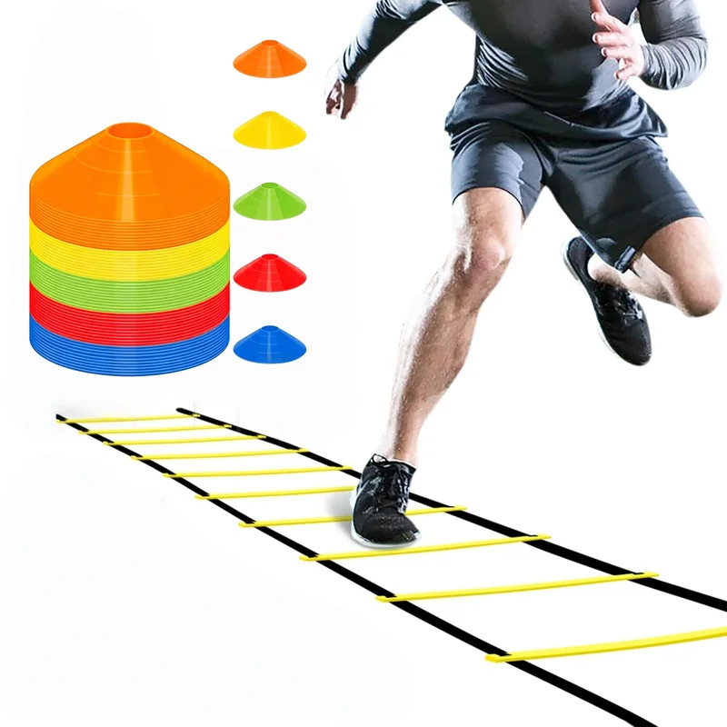 6m Agility Ladder &  football  - огляд і ціна Sports Equipment Football