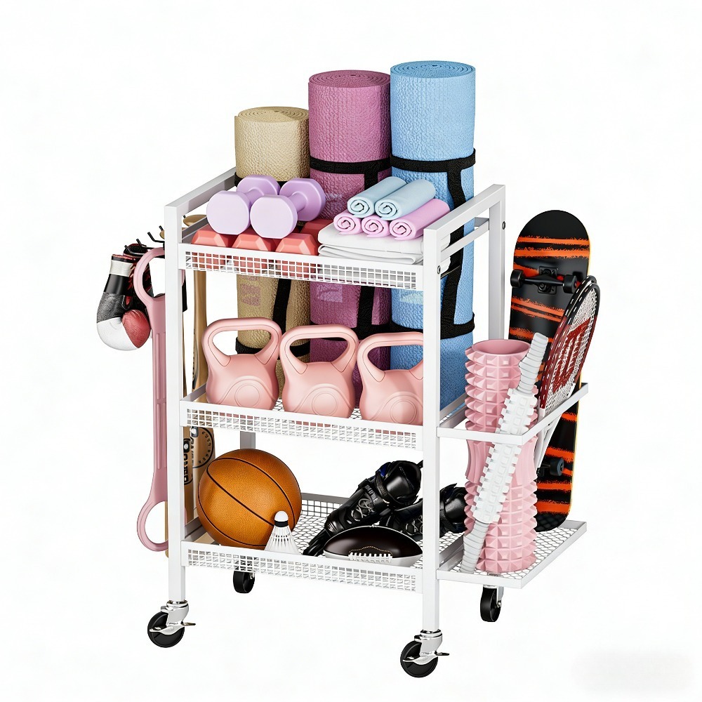Ball storage box, rolling spor - огляд і ціна Sports Equipment Garage Storage