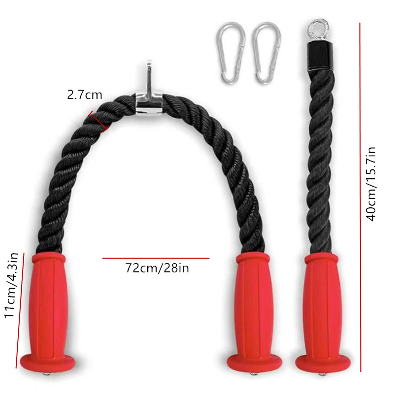 Ergonomic Tricep Ropes Non-Sli - огляд і ціна Sports Equipment Online
