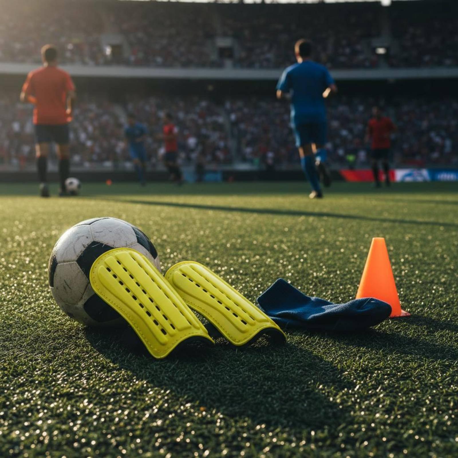Soccer Shin Guards with Fasten - огляд і ціна Sports Equipment Football
