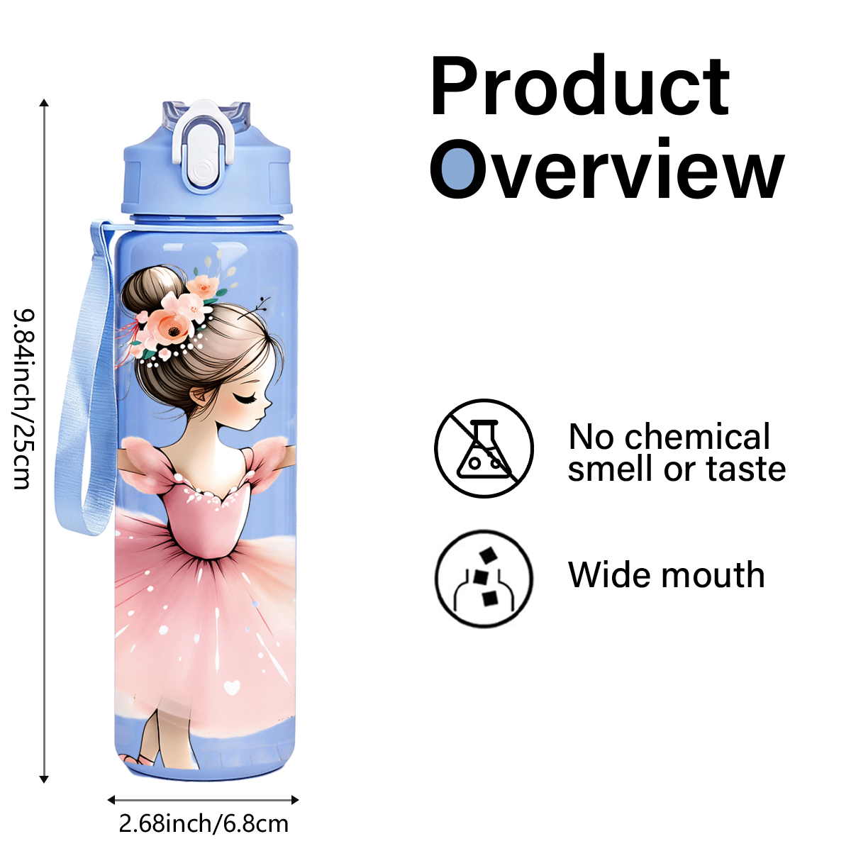 Ballerina Print 750ml Sports W - огляд і ціна Sports Equipment Manufacturers