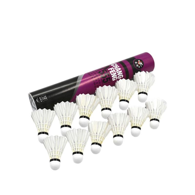 12Pcs/lot Badminton Natural Du - огляд і ціна Sports Equipment For Badminton