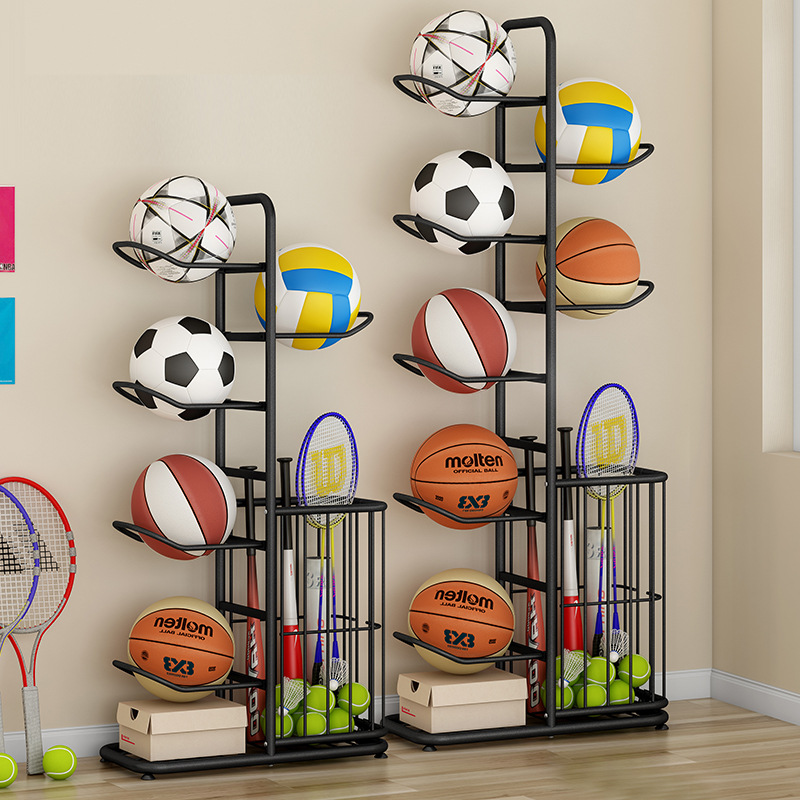 Sports Ball Storage Rack Baske - огляд і ціна Sports Equipment For Badminton