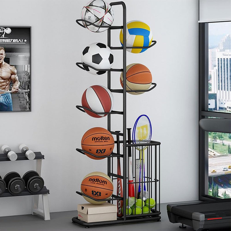 Sports Ball Storage Rack Baske - огляд і ціна Sports Equipment For Badminton