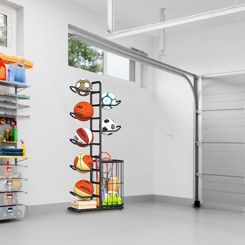 Sports Ball Storage Rack Baske - огляд і ціна Sports Equipment For Badminton