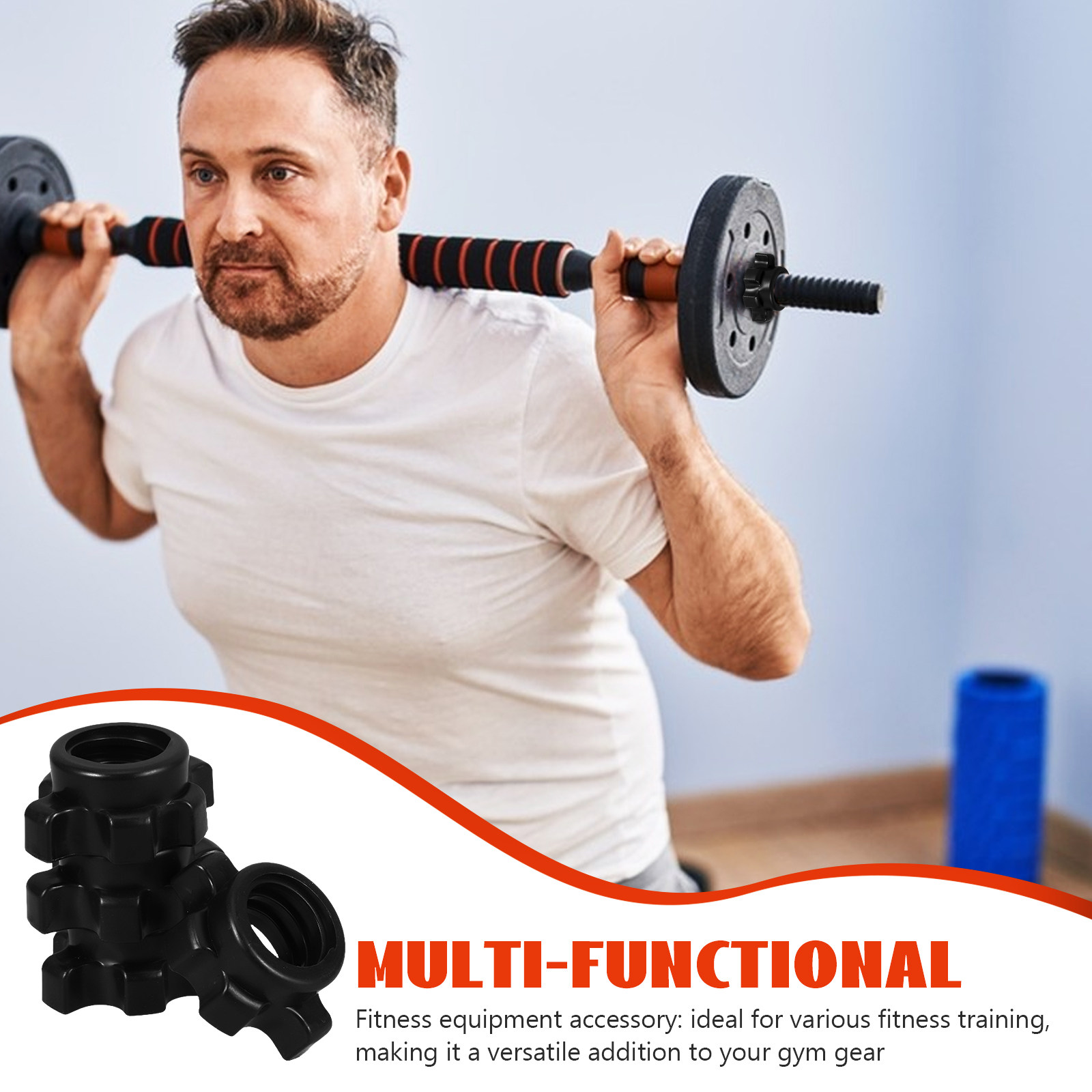 4 Pcs Plastic Nut Dumbbell Bar - огляд і ціна Sports Equipment Online