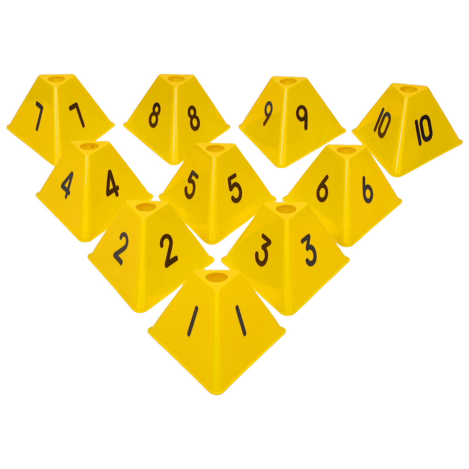 10Pcs Football Training Marker - огляд і ціна Sports Equipment Football