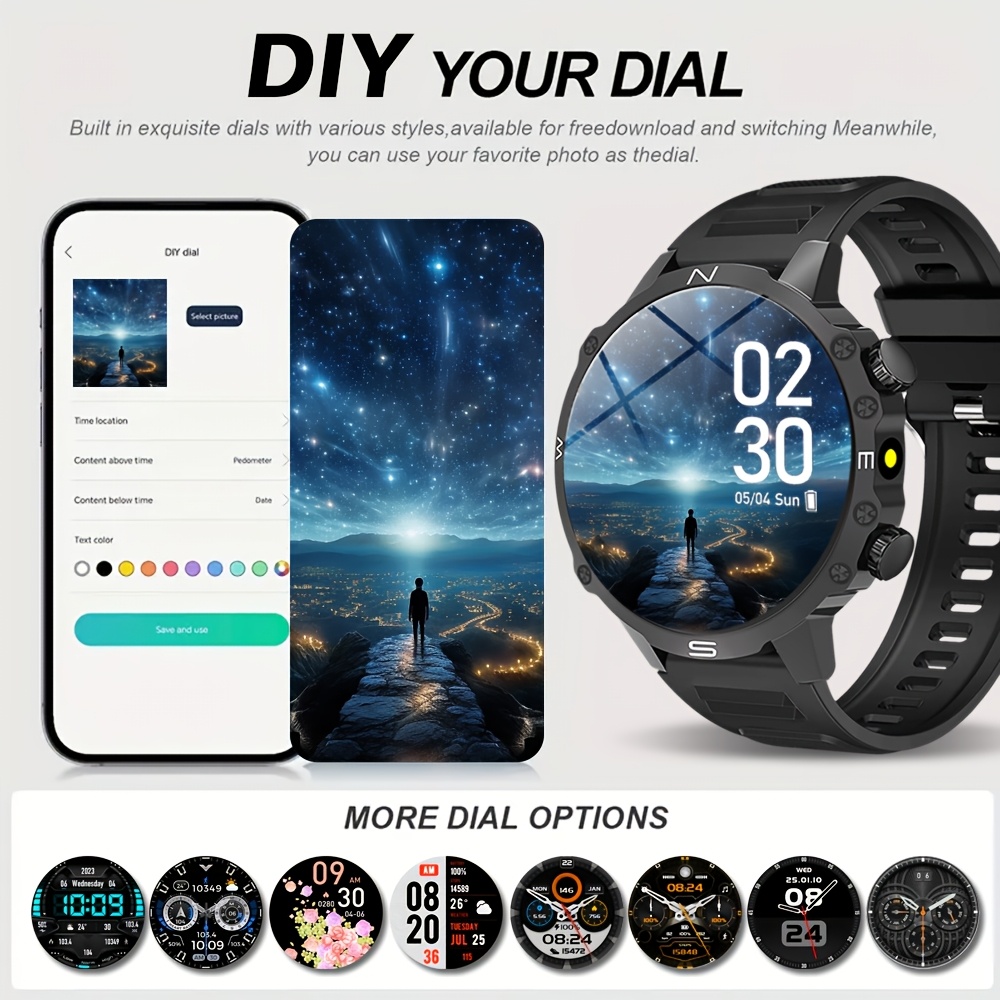 Men's Smartwatch, for iPhone a - огляд і ціна Sports Equipment In French